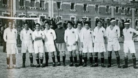 old real madrid starting XI